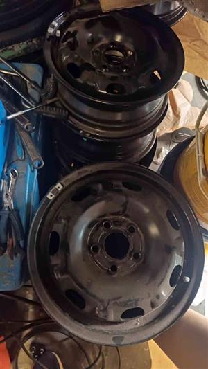 Polo Vivo steel rims new