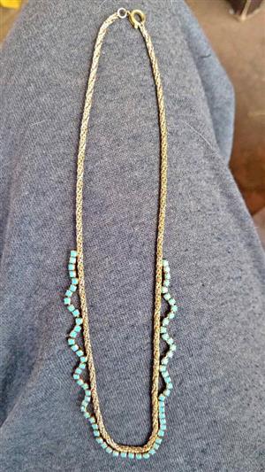 Sleeping beauty turquoise tennis bracelet.