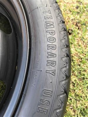 18inch VW GOLF 6-7 SPACE SAVER T125/70/18