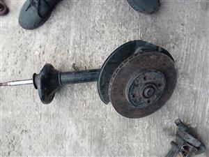 BMW E30 hub and shock