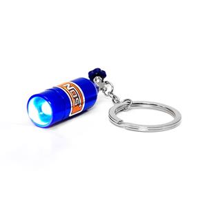 NOS Performance Novelty Keyring with LED Torch (Blue)
