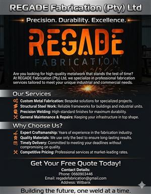 REGADE Fabrication (Pty) Ltd