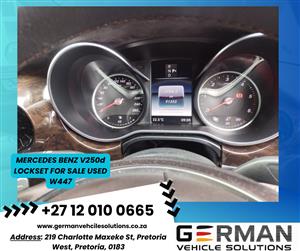 mercedes benz v250d w447 lockset for sale used 