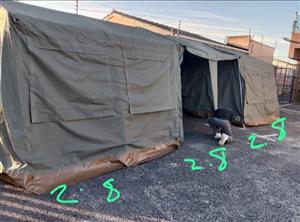 Family canvas tent for sale