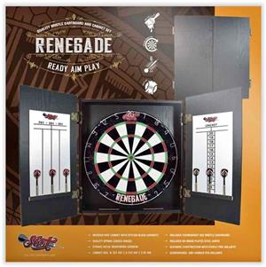 Brand new shot dartboard cabinet