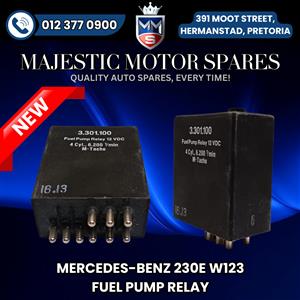 Mercedes-Benz 230E W123 Fuel Pump Relay for Sale – New 