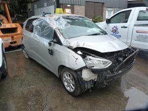 Hyundai Grand i10 1.2 Petrol Manual G4LA Silver - 2015 SPARESBOYZ STRIPPING 