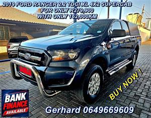 2019 Ford Ranger Club 2.2 XL
