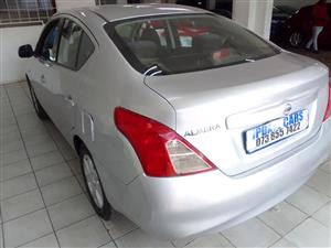 2014 NISSAN ALMERA 1.5 MANUAL SILVER COLOR PETROL 88.000km 
