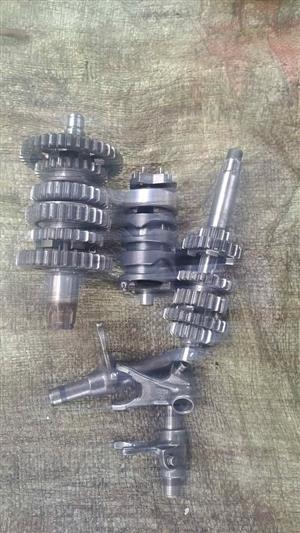 Yamaha dt50lc gearbox