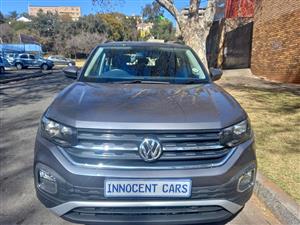 USED 2023 VW TCROSS SUV 1.0 ENGINE PETROL, AUTOMATIC, GREY COLOR, MILEAGE 1000KMS