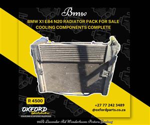 BMW X1 E84 N20 Radiator Pack for sale used