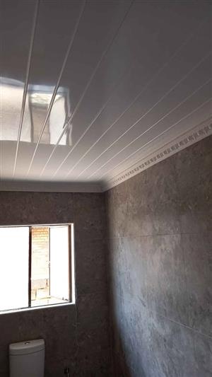 PVC ceilings professionally done