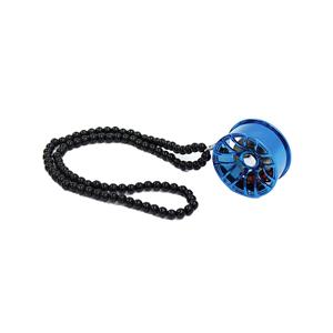 Hockenheim Alloy Wheel Design Mirror Pendant (blue)