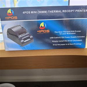 4POS Mini Thermal Receipt Printer (58mm) – Brand New