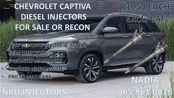 DIESEL INJECTORS FOR SALE FOR CHEVROLET CAPTIVA BOSCH