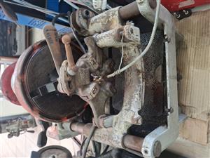 2 inch Rex threading machine with a riged cutting die head 