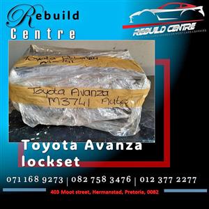 Toyota Avanza used Lockset for sale.