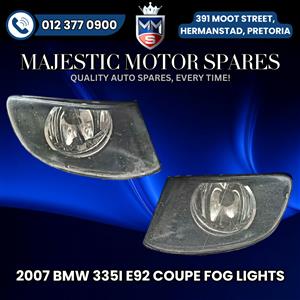 2007 BMW 335i E92 Coupe Fog Lights for Sale – Used