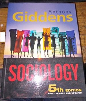  5th edition of Sociology by Anthony Giddens, 