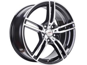 15″ A-Line Destiny 4/100 & 4/108 BKMF Alloy wheels