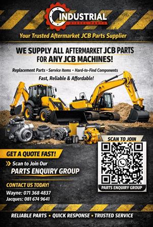 JCB TLB Parts for sale