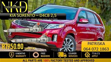 KIA SORENTO - DIESEL INJECTORS REPAIRS 