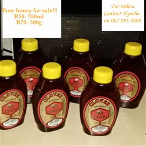 Organic honey supplies