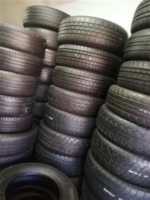 Am selling Second hand tyres for all sizes contact 0677654232 