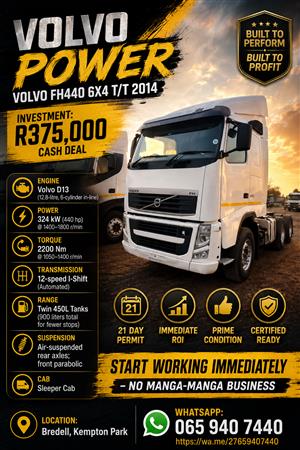 Volvo’s FH440 2014