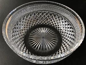 Cut Glass Bowl - fit to grace any table!