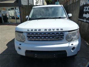 Land Rover Discovery 4 3.0 Diesel SDV6 AT White - 2012 SPARESBOYZ STRIPPING FOR 