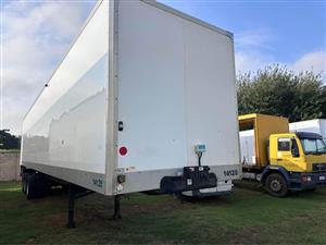2011 Serco Tri axle closed trailer