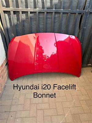 Hyundai i20 Facelift Bonnet