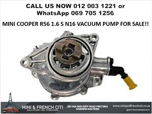 MINI COOPER R56 1.6 S N16 VACUUM PUMP FOR SALE – OEM BRAKE SYSTEM PART!!
