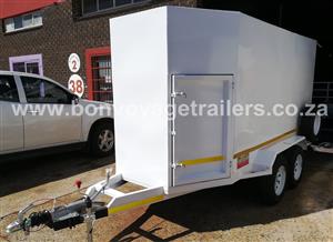 ENCLOSED TRAILER DOUBLE AXLE FOR SALE 