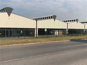 720sqm units at Campsdrift Park - R43200 per mth + Vat