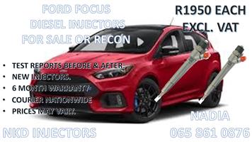 DIESEL INJECTORS FOR SALE FOR FORD FOCUS 