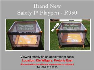Brand New Safety 1st Playpen