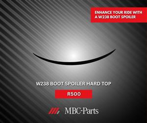W238 Boot Spoiler Hard Top