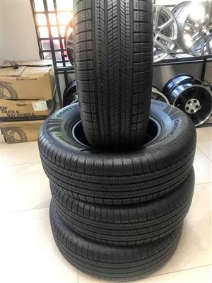 255/70R17 continental cross contact set of   tyres
