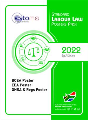 Standard Labour Law Pack (4 Posters)