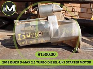 MV0755 2018 ISUZU D MAX 2.5 TURBO DIESEL 4JK1 STARTER MOTOR MV0755 [mv0754]
