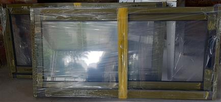 Band new aluminium horizontal sliding window Width 1190 Height 590