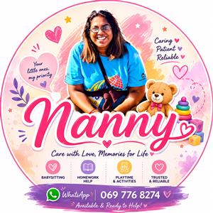 Nanny Dasleen Available Immediately