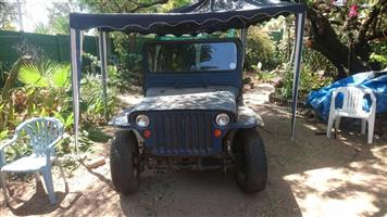 2002 Jeep Willys like beetle mottor Fibreglass