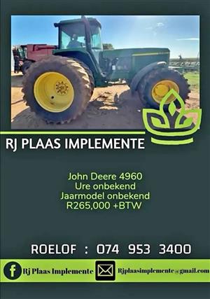 John deere 4960