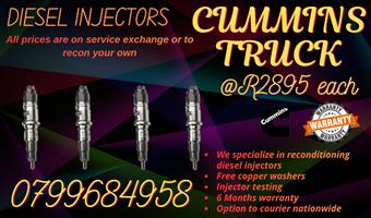 CUMMINS TRUCK INJECTOR SERVICES