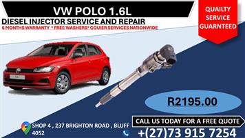Vw Polo 1.6L Diesel Injectors 