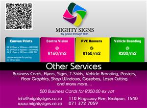 Signage Services